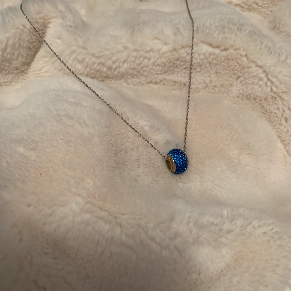 BLUE BEADED NECKLACE NWT!💎 - Picture 2 of 4